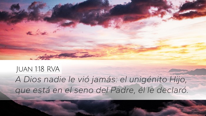 Juan 1:18 RVA Bible Verse Image