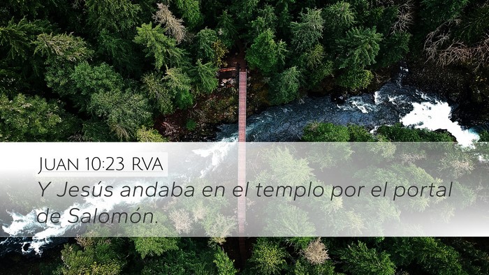 Juan 10:23 RVA Bible Verse Image