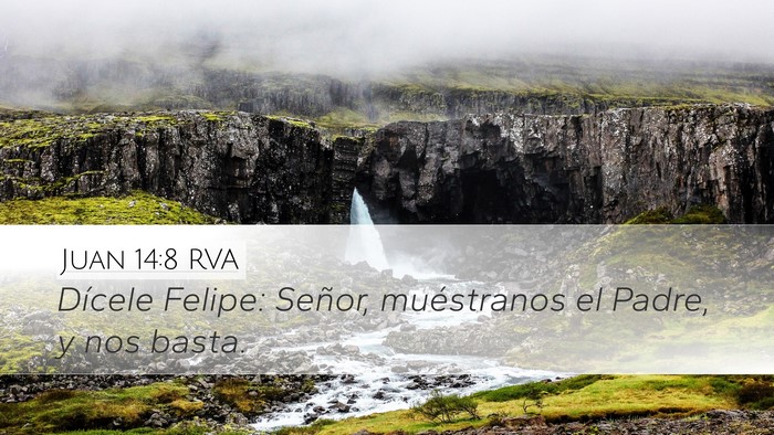 Juan 14:8 RVA Bible Verse Image
