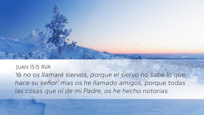 Juan 15:15 RVA Bible Verse Image