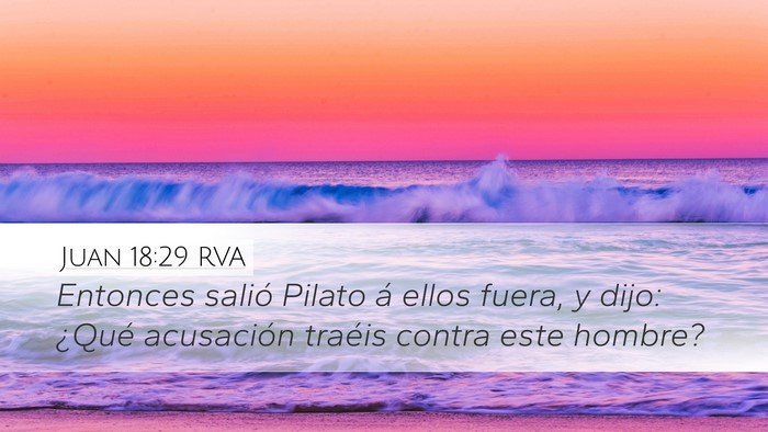 Juan 18:29 RVA Bible Verse Image