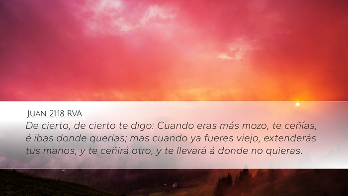 Juan 21:18 RVA Bible Verse Image