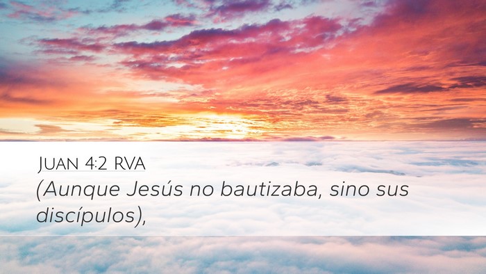Juan 4:2 RVA Bible Verse Image