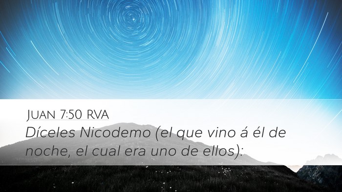 Juan 7:50 RVA Bible Verse Image