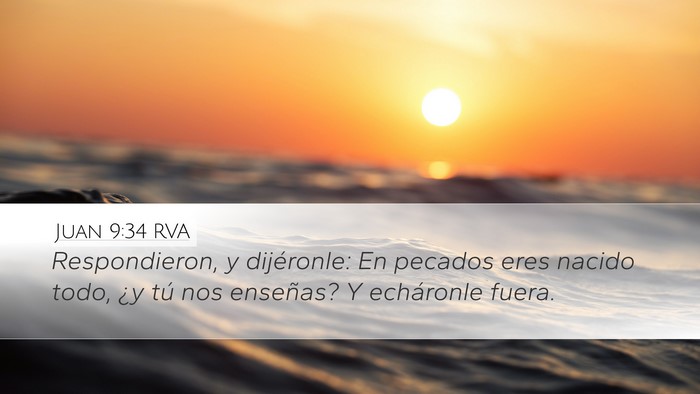 Juan 9:34 RVA Bible Verse Image
