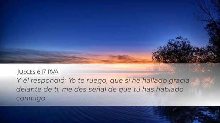 Jueces 6:17 RVA Bible Verse Image