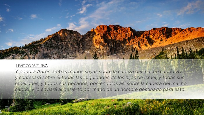 Levítico 16:21 RVA Bible Verse Image
