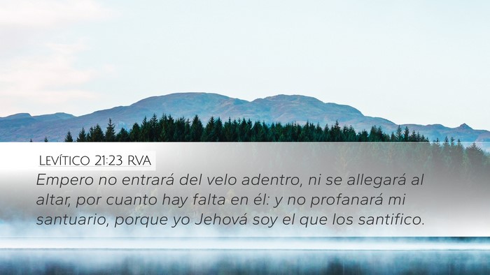 Levítico 21:23 RVA Bible Verse Image