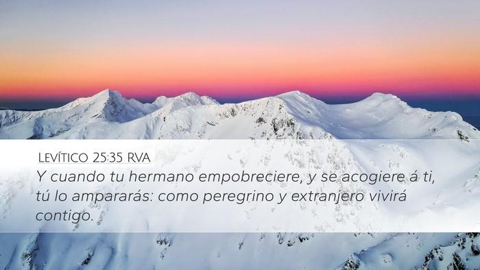 Levítico 25:35 RVA Bible Verse Image