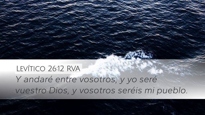 Levítico 26:12 RVA Bible Verse Image