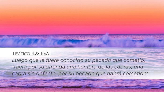 Levítico 4:28 RVA Bible Verse Image