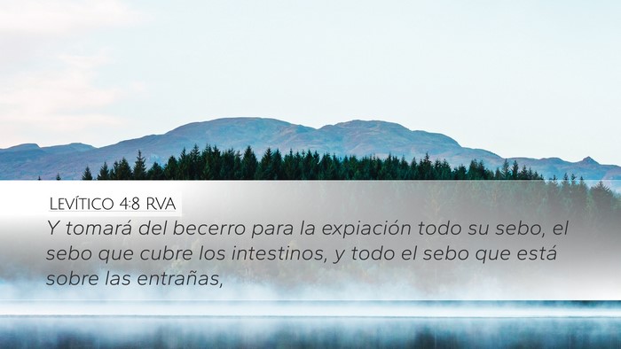 Levítico 4:8 RVA Bible Verse Image