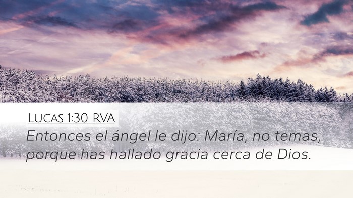 Lucas 1:30 RVA Bible Verse Image