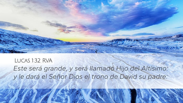 Lucas 1:32 RVA Bible Verse Image
