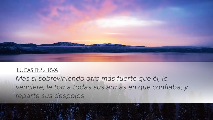 Lucas 11:22 RVA Bible Verse Image