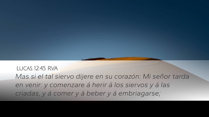 Lucas 12:45 RVA Bible Verse Image