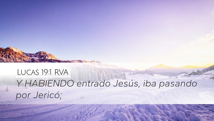 Lucas 19:1 RVA Bible Verse Image