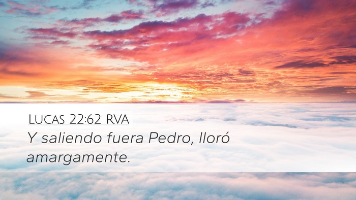 Lucas 22:62 RVA Bible Verse Image