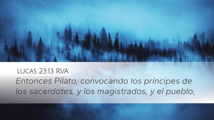 Lucas 23:13 RVA Bible Verse Image