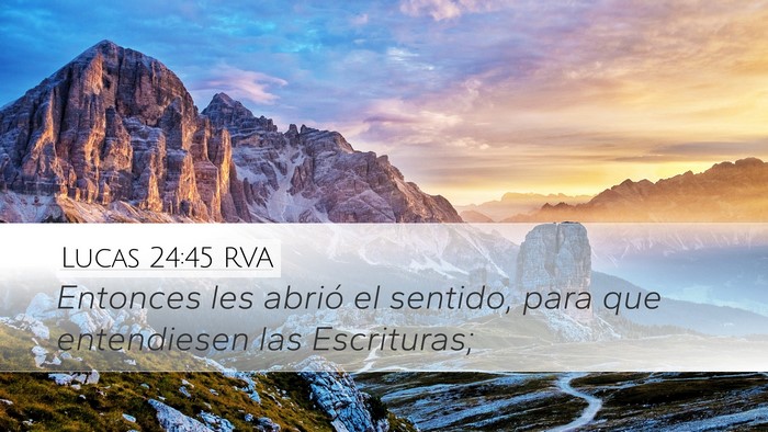 Lucas 24:45 RVA Bible Verse Image