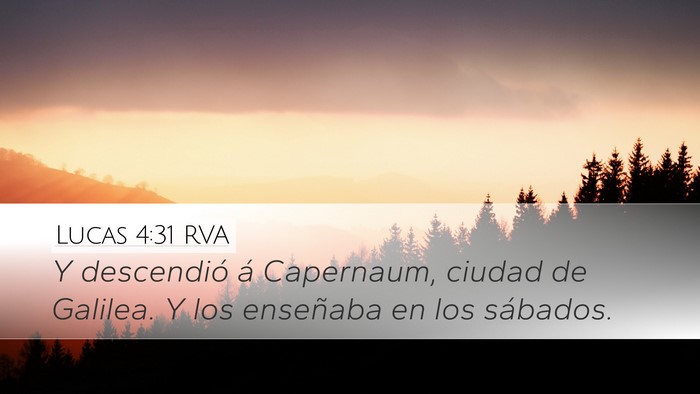 Lucas 4:31 RVA Bible Verse Image