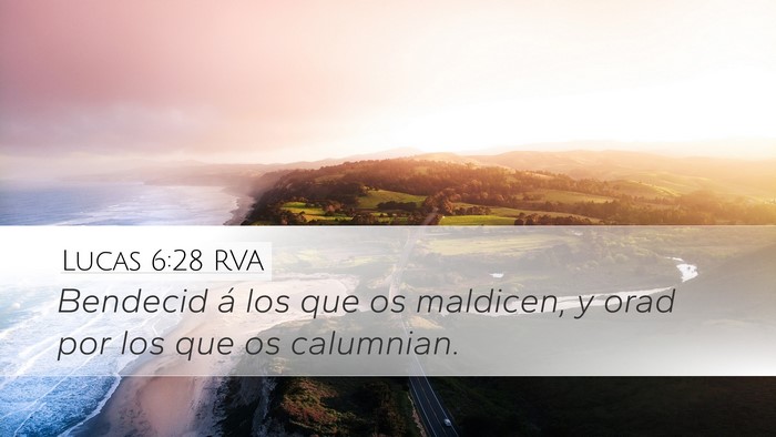 Lucas 6:28 RVA Bible Verse Image