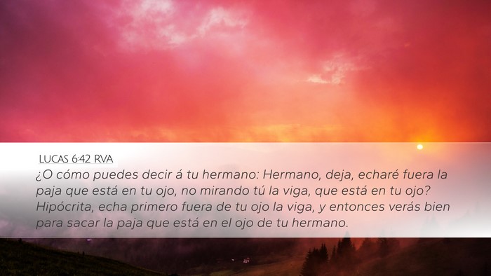 Lucas 6:42 RVA Bible Verse Image
