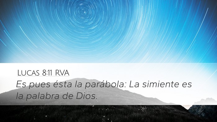 Lucas 8:11 RVA Bible Verse Image