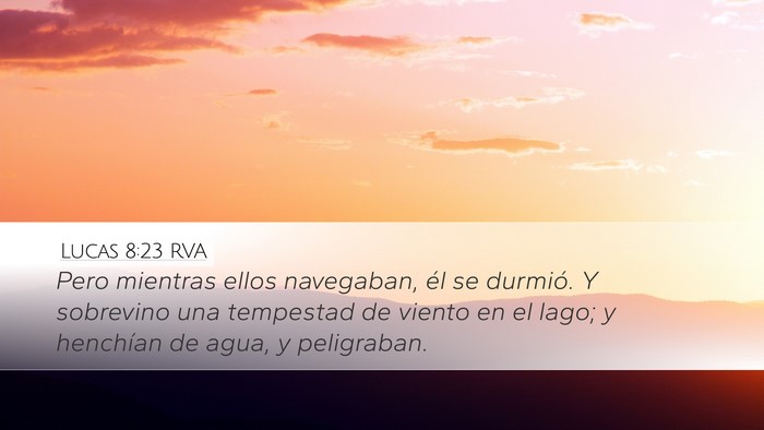 Lucas 8:23 RVA Bible Verse Image