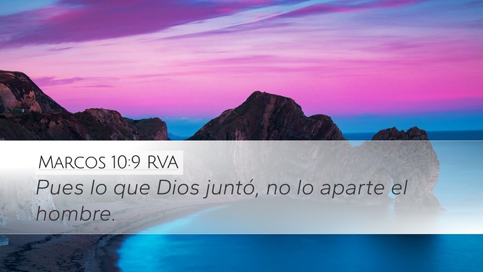 Marcos 10:9 RVA Bible Verse Image