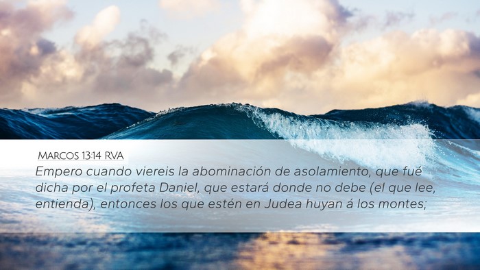 Marcos 13:14 RVA Bible Verse Image