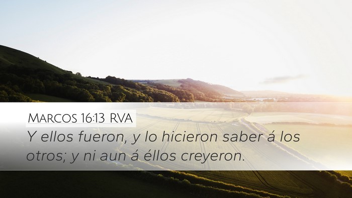 Marcos 16:13 RVA Bible Verse Image
