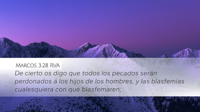Marcos 3:28 RVA Bible Verse Image