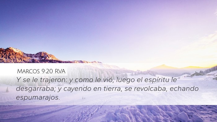 Marcos 9:20 RVA Bible Verse Image