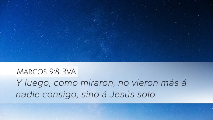 Marcos 9:8 RVA Bible Verse Image