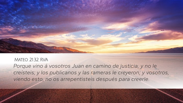 Mateo 21:32 RVA Bible Verse Image