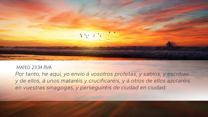 Mateo 23:34 RVA Bible Verse Image