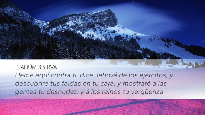 Nahúm 3:5 RVA Bible Verse Image