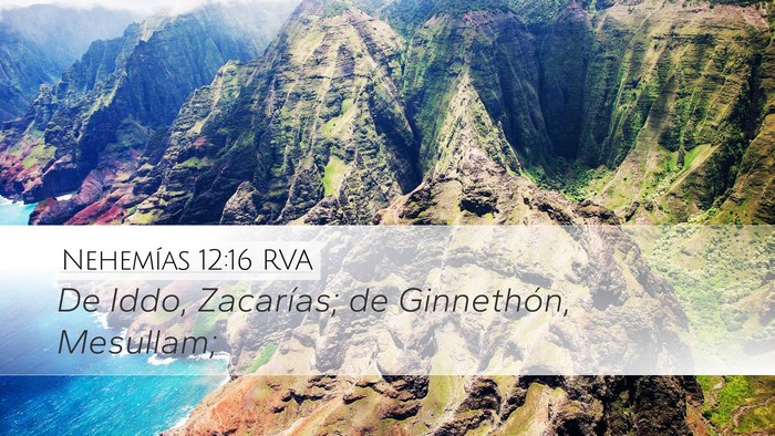 Nehemías 12:16 RVA Bible Verse Image