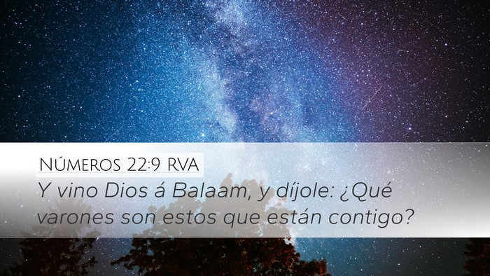 Números 22:9 RVA Bible Verse Image
