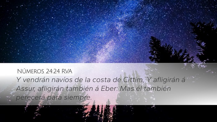 Números 24:24 RVA Bible Verse Image