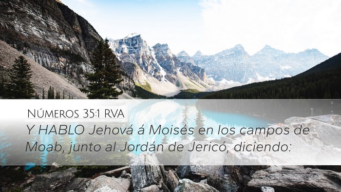 Números 35:1 RVA Bible Verse Image