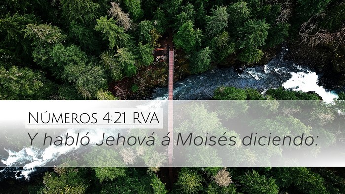Números 4:21 RVA Bible Verse Image