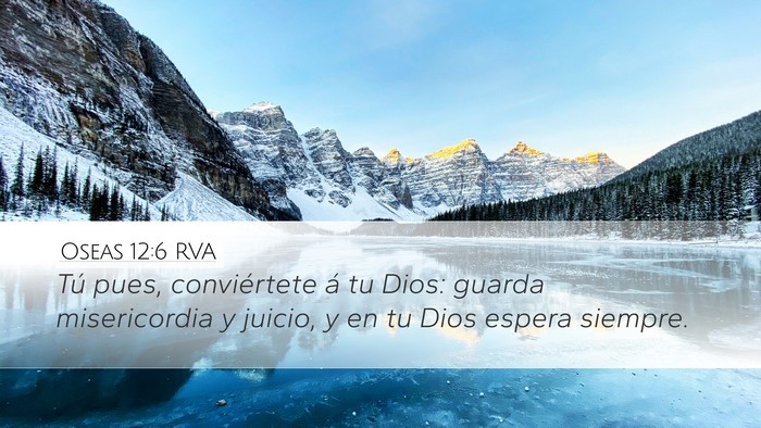 Oseas 12:6 RVA Bible Verse Image