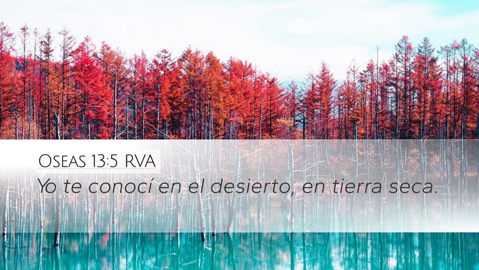 Oseas 13:5 RVA Bible Verse Image