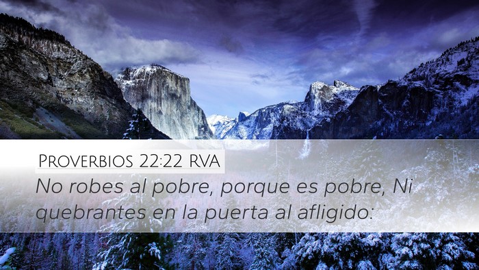 Proverbios 22:22 RVA Bible Verse Image