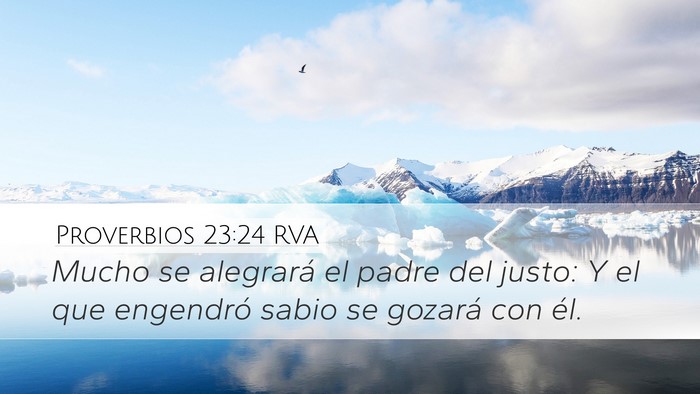 Proverbios 23:24 RVA Bible Verse Image