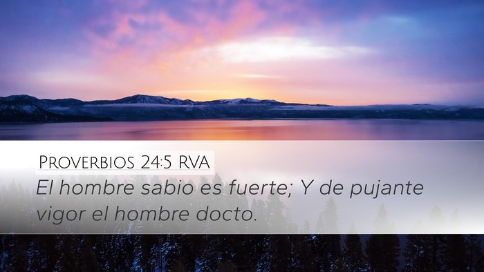 Proverbios 24:5 RVA Bible Verse Image