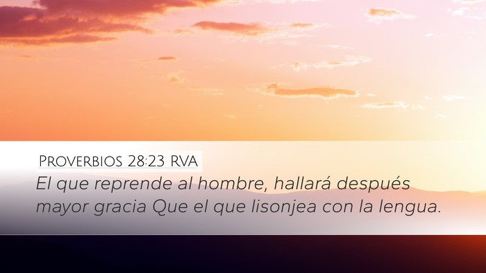 Proverbios 28:23 RVA Bible Verse Image