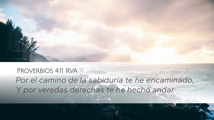 Proverbios 4:11 RVA Bible Verse Image